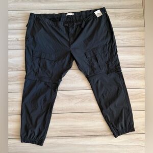 BP. Cargo Convertible Pants Grey 4X NWT